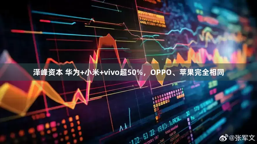 泽峰资本 华为+小米+vivo超50%，OPPO、苹果完全相同
