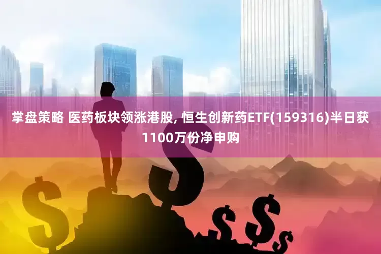 掌盘策略 医药板块领涨港股, 恒生创新药ETF(159316)半日获1100万份净申购
